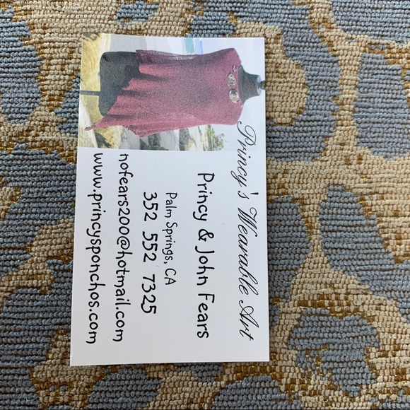 ✓ Princy’s Poncho EUC small medium beige - Picture 9 of 12